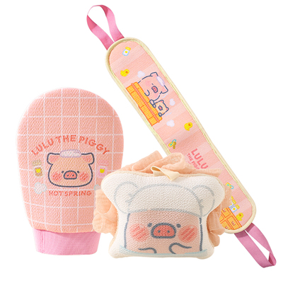 川岛屋lulu猪联名洗澡沐浴球泡泡