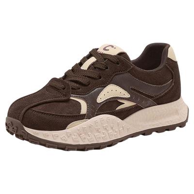 千百度2025秋冬新款厚底德训鞋