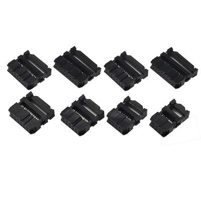 FC/IDC压线头ISP接头三件套2.54mm 6-8-10P 16P 20P 40P 50P 64P