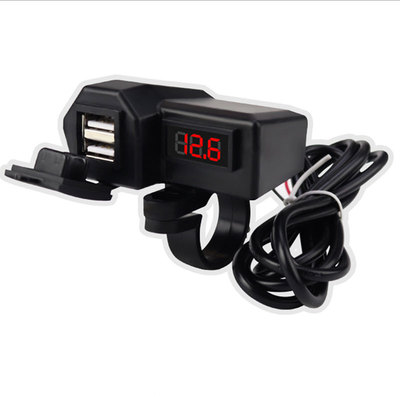 摩托车手机usb充电点烟器