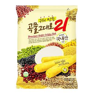 韩国进口爱宝乐园谷物棒夹心营养能量棒糙米卷休闲食品零食小吃