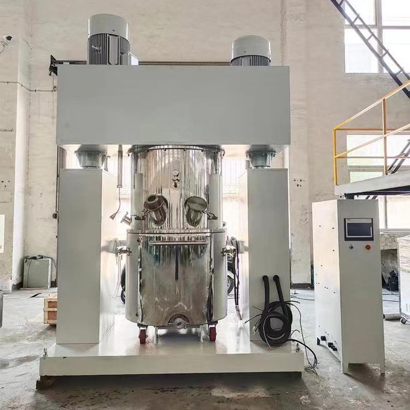 厂家批发双行星搅拌机高粘度物料混合机真空双动力电动真空搅拌