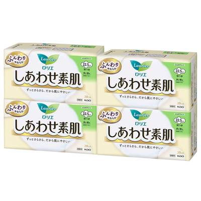 花王乐而雅日用卫生巾F225mm20片