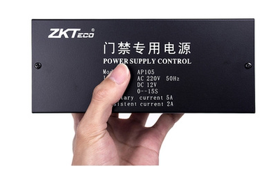 中控ZKT熵基门禁电源AP103/AP105 12V电源门禁控制器12V5A变压器