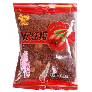 亲友食品姜汁红糖袋装多口味枸杞大枣女人红糖即食冲饮大姨妈月经
