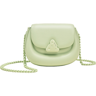 TOUTOU马鞍包斜挎链条小包女小众包包通勤百搭链条包生日礼物