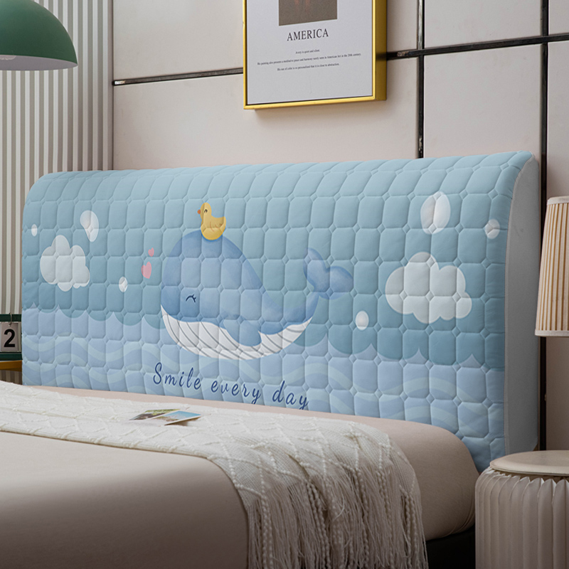 全包床头套罩软包简约现代防尘2025新款通用卧室床头罩木床靠背套