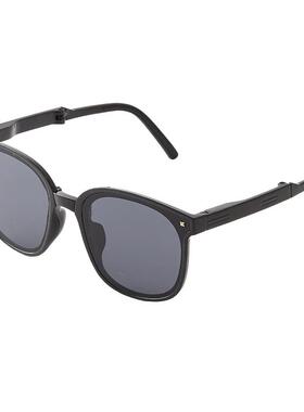 三福墨镜折叠太阳镜防晒眼镜防紫外线墨镜女款2026新款高级感男款