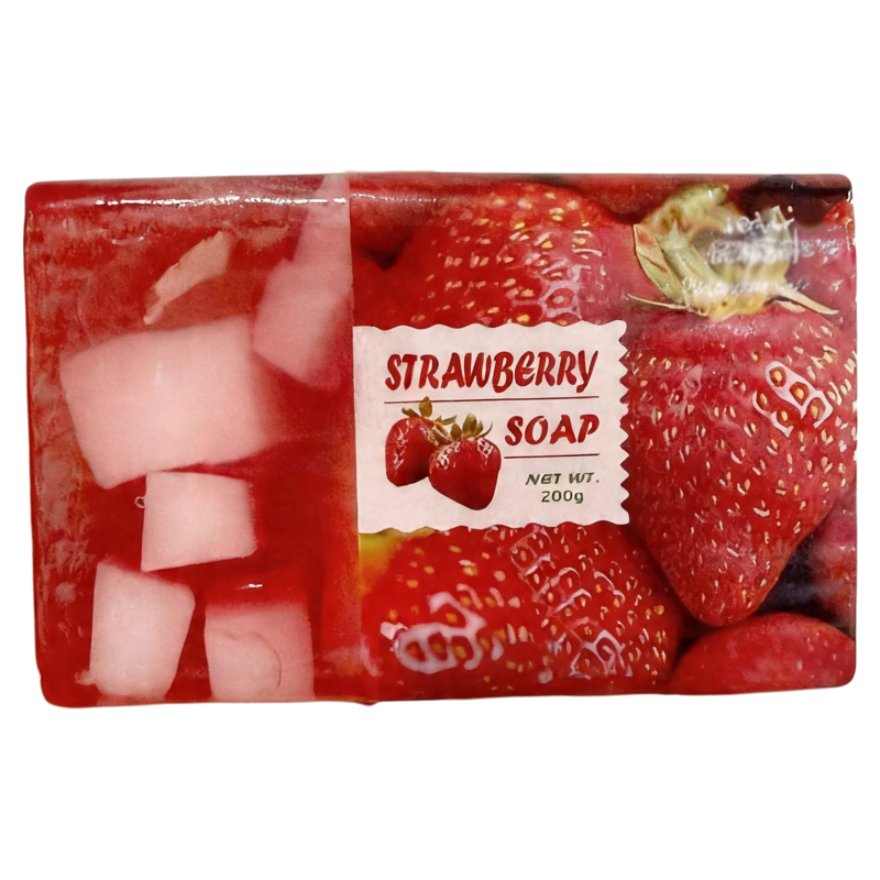 水果味香皂透明果冻布丁皂葡萄水蜜桃易冲洗沐浴洗澡洗手香氛女