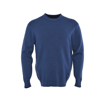 海尔曼斯圆领精纺羊毛衫