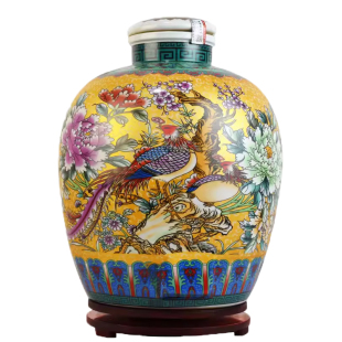 【10斤20斤30斤大坛】山西杏花村产地青花瓷53度泡酒粮食原浆白酒