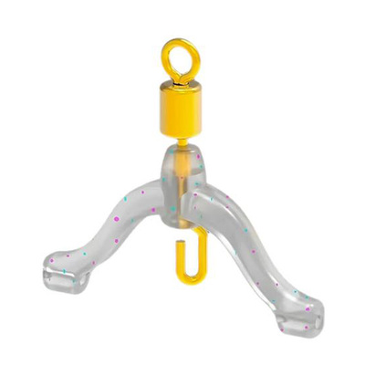 快挂子线夹防缠子线夹秒换防缠渔具用品垂钓小配件八字环可拆卸式