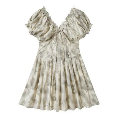 DIDDIMODA少女感泡泡袖连衣裙