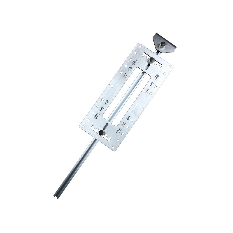 木工衣柜门把手打孔模具安装神器工具不锈钢五金多功能拉手定位器