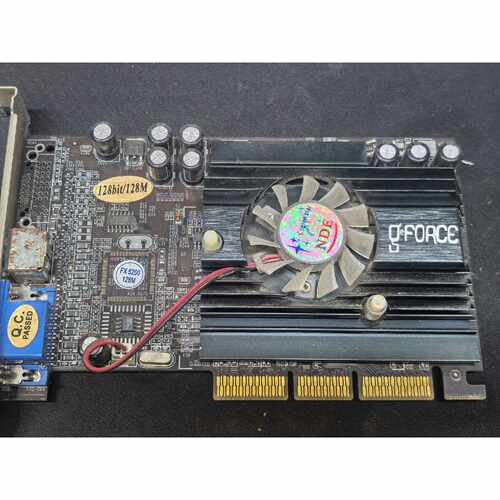 NVIDIA FX5200显卡，128M DDR显存，128议价