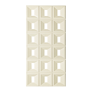 pu九宫格网红空心砖轻质艺术镂空背景墙潮流简约装饰隔断客厅构件