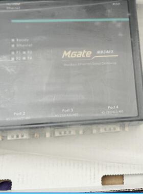 议价MOXA 摩莎MGate MB3480 4口标准 MODBUS网关