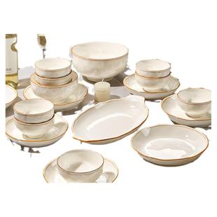 墨色莫迪灰餐具陶瓷饭碗家用2024新款面碗汤碗高级感盘子菜盘鱼盘