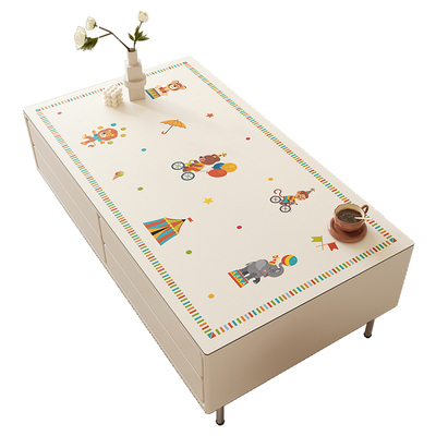 被这块茶几垫戳中宅家氛围感锁死