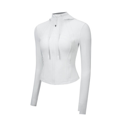Define 女士短款连帽夹克 *Nulu™ 芯吸丨lululemon丨LW3IYVS