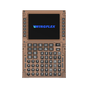 WINGFLEX波音777 CDU模拟飞行控制面板B777外设P3D zibo X-Plane