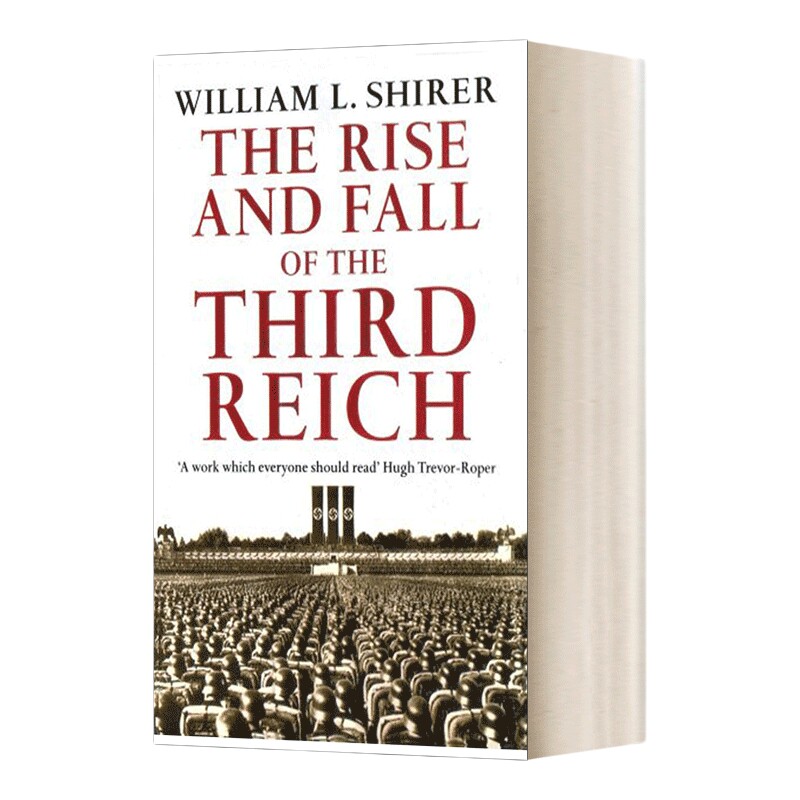 英文原版 Rise And Fall Of The Third Reich 第三帝国的兴亡 纳粹德国史 威廉·夏伊勒 英文版 进口英语原版书籍