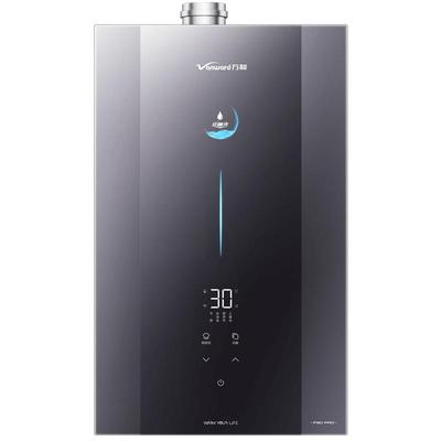 [以旧换新]万和燃气热水器超一级能效16升家用天然气下置风机F9D