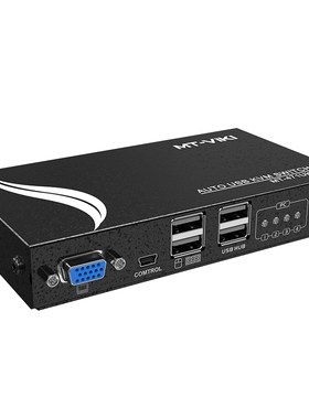迈拓维矩kvm切换器usb4进1出vga