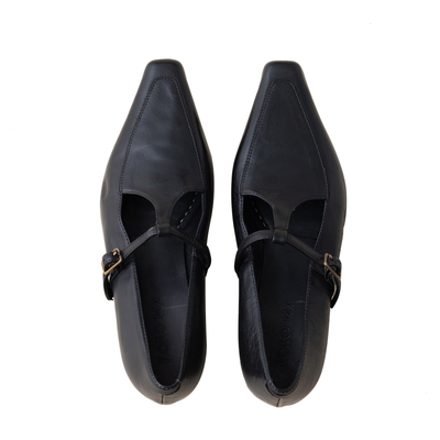 ROROMA 原创设计师意式优雅NOBILITY 轻奢进口胎牛皮时尚玛丽珍