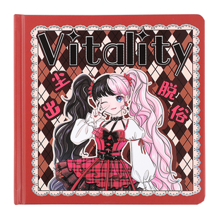 洋佳酱方形本可平摊笔记本本子平铺考研方格本高颜值方方本学习摘抄本盖章本错题本手帐本手账本小本子记事本