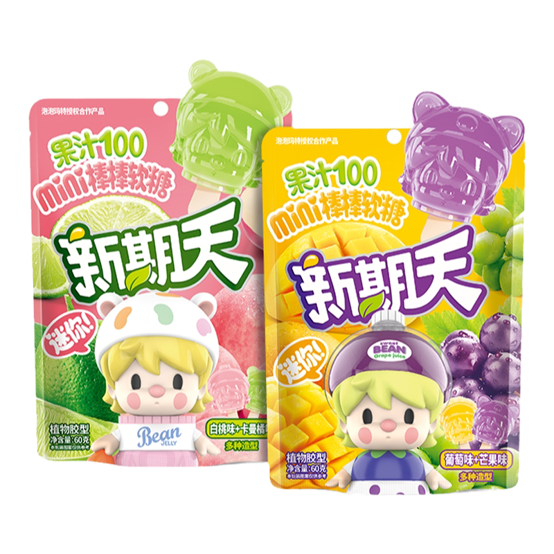 新期天迪士尼果汁软糖泡泡玛特