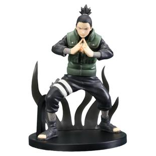 现货万代眼镜厂景品 火影忍者手办动漫 摆件疾风传 奈良 鹿丸摆件