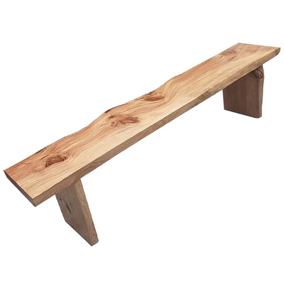 北欧侘寂风实木茶几长条凳