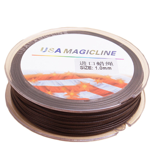 1 1.2mm进口耐磨蜡绳diy编织手链线材结实柔软红吊坠挂绳串珠皮绳