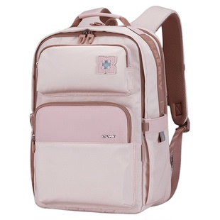 卡拉羊初中生书包男大学高中生休闲旅行时尚背包双肩包女大容量