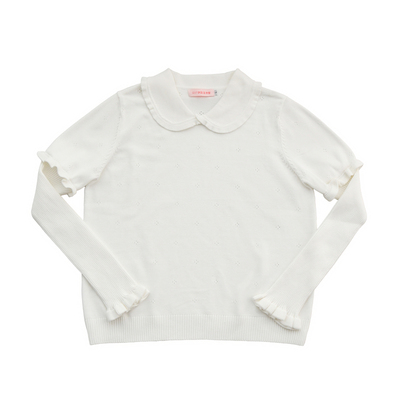 lolita娃娃领镂空内搭