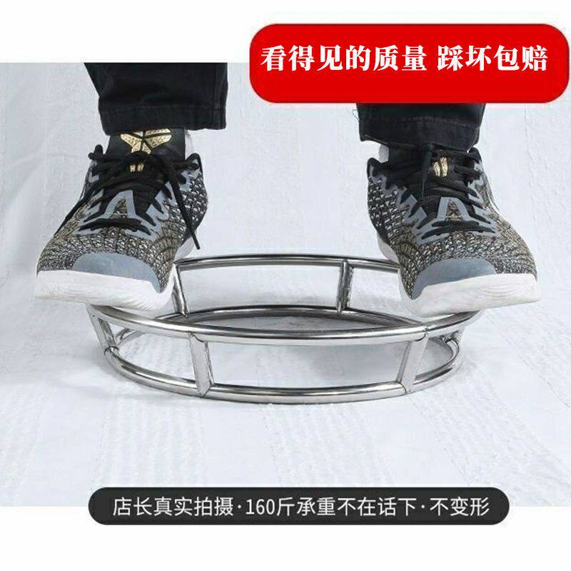 加厚不锈钢双面锅架隔热厨房置物架大勺架防烫放锅神器双二层锅垫