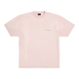 25春夏国内现货BALENCIAGA巴黎世家经典款可乐刺绣字母短袖T恤
