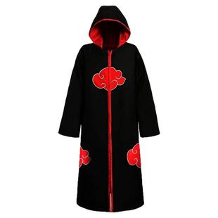 火影忍者衣服四代目火影袍火云袍晓组织扮演角色衣服大人男晓披风