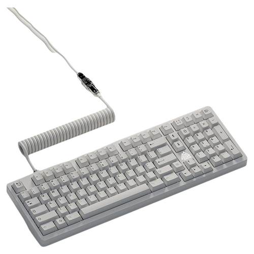 PBTfans bow纯白pbt二色键帽机械键盘原厂高度61/68/75/84/87/98