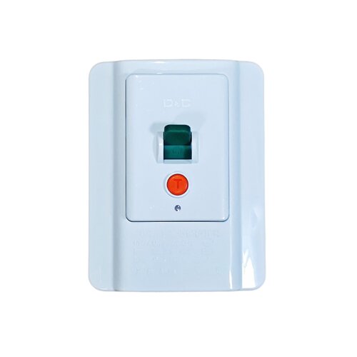 D&C上德32A 40A漏电保护器开关 热水器 空调 漏保专用3匹柜机开关