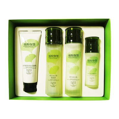 植物智慧银杏套装补水保湿提亮女