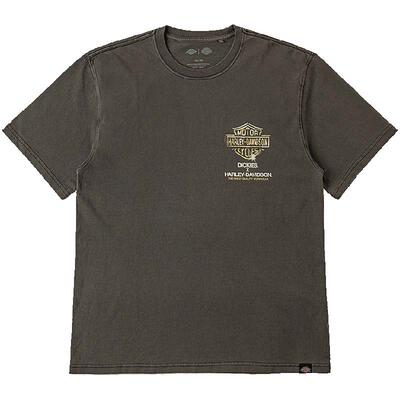 Dickiesx HARLEY DAVIDSON 哈雷联名短袖T恤 仿磨损效果