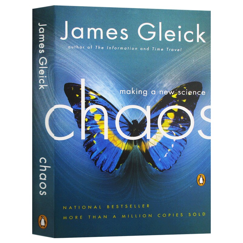 混沌 一门新科学的制作 英文原版 Chaos Making a New Science 开创新科学 詹姆斯格雷克 James Gleick 英文版进口原版英语书籍