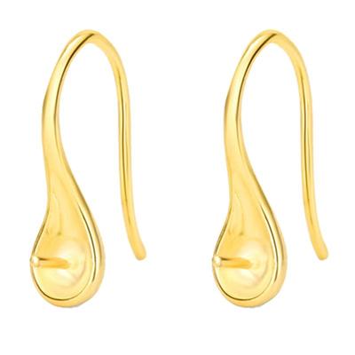 925纯银高跟鞋款勺子耳钩DIY配件