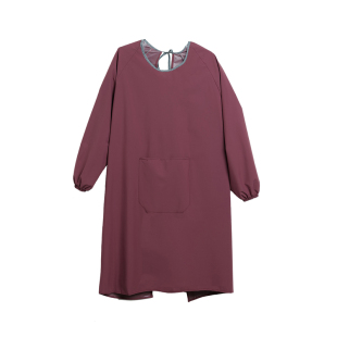 防水防油反穿罩衣女新款定制家用厨房护衣工作服长袖围裙大褂男冬