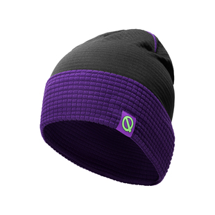 轻功热力方格针织帽2.0秋冬男女户外运动保暖抓绒速干跑步帽冷帽