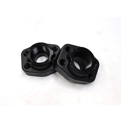 SAE旋入式液压泵进出口连接法兰 G/PT螺纹 内丝凸台内螺纹法兰盘