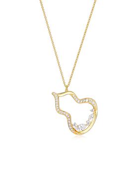 瑞红可调节毛衣链葫芦项链