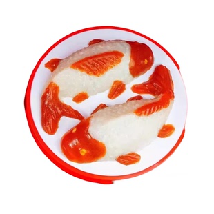 年年有余八宝饭糯米饭速食年夜饭鱼送礼品锦鲤豆沙半成品货团圆饭